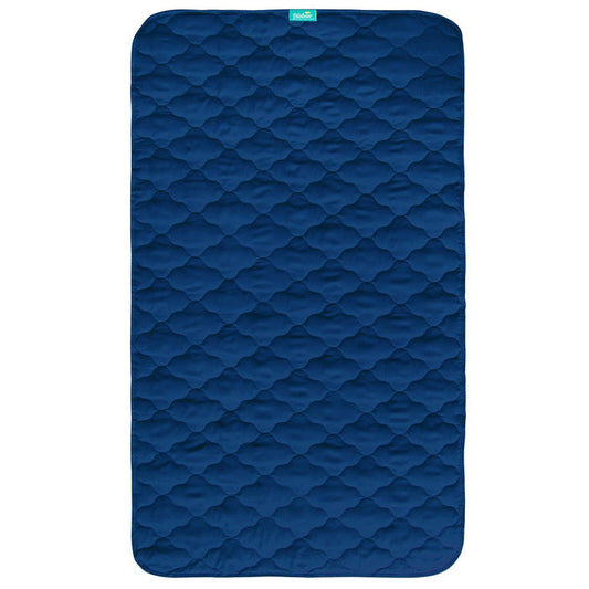 Waterproof Crib Mattress Protector Pad | Bed Pad Mat - 52" x 28", Anti Slip & Durable, Navy - Biloban Online Store