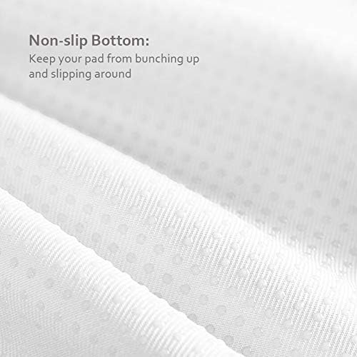 Waterproof Hospital Bed Pad/ Mat - 34" x 76", Incontinence Underpads, Reusable Chuck Pads, Sheet Protector with Non-slip Back for Adults, Elderly, Kids and Pets, Machine Washable, Blue - Biloban Online Store