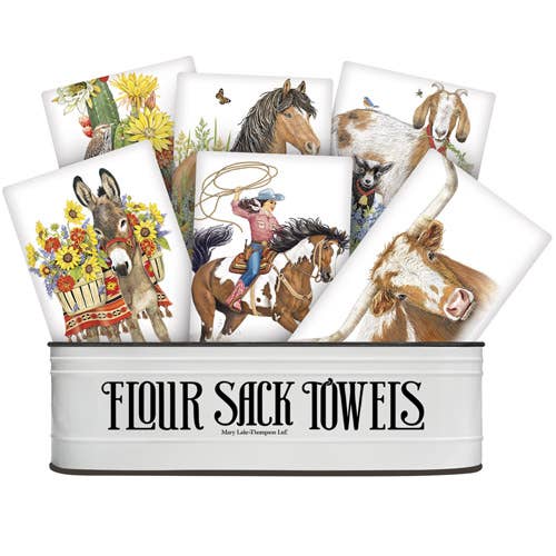 WESTERN TOWELS 6 STYLES