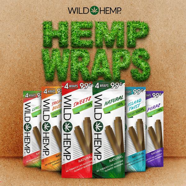 Wild Hemp Hemp Wraps - 6 Flavors