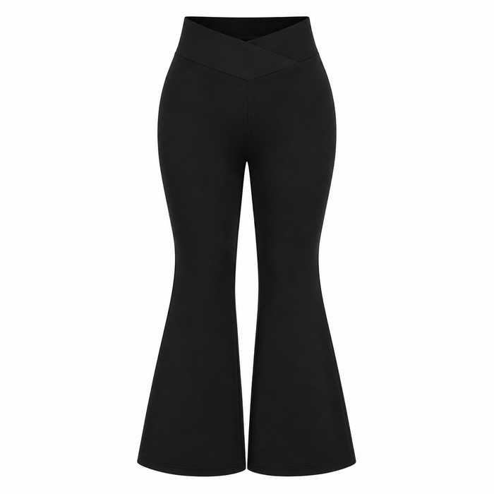 Women’s Black Flare Pants – 4XL Size, SHEIN Fast Delivery in 5 Days