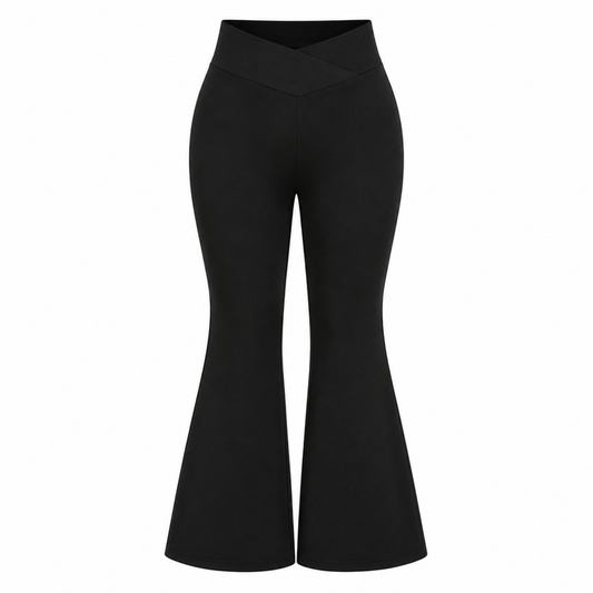 Women’s Black Flare Pants – 4XL Size, SHEIN Fast Delivery in 5 Days