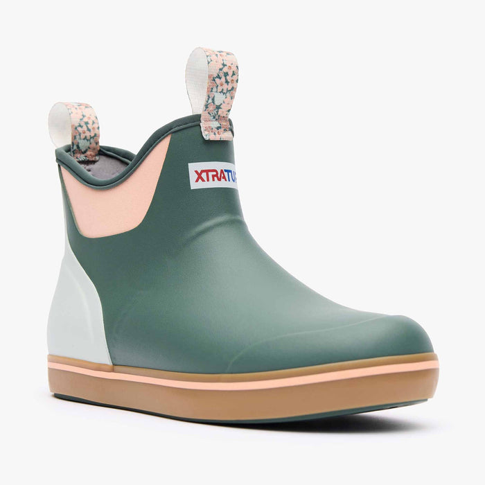 Women’s Garden Green Xtratuf Deck Boots