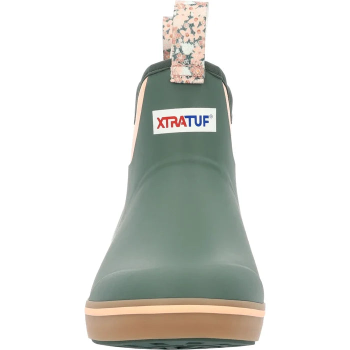 Women’s Garden Green Xtratuf Deck Boots