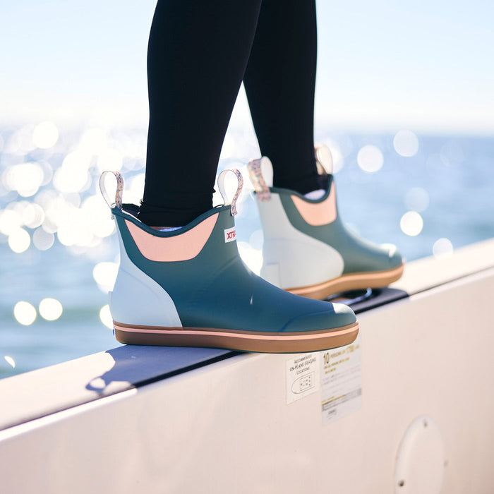 Women’s Garden Green Xtratuf Deck Boots