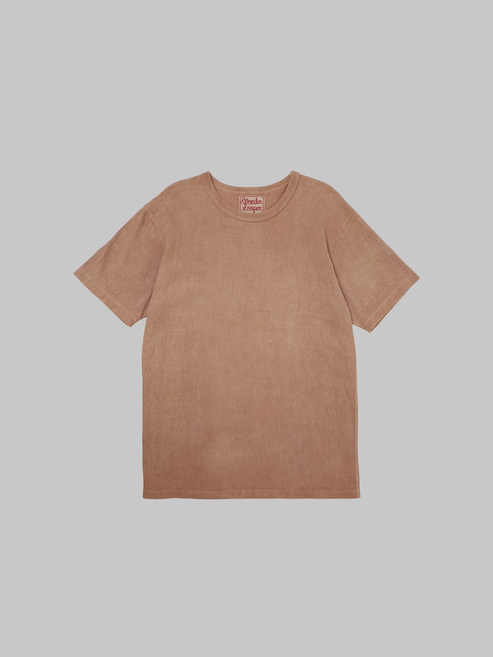 Wonder Looper Amami Hand Dyed ELS Recycled Cotton Slub T-Shirt Sharinbai