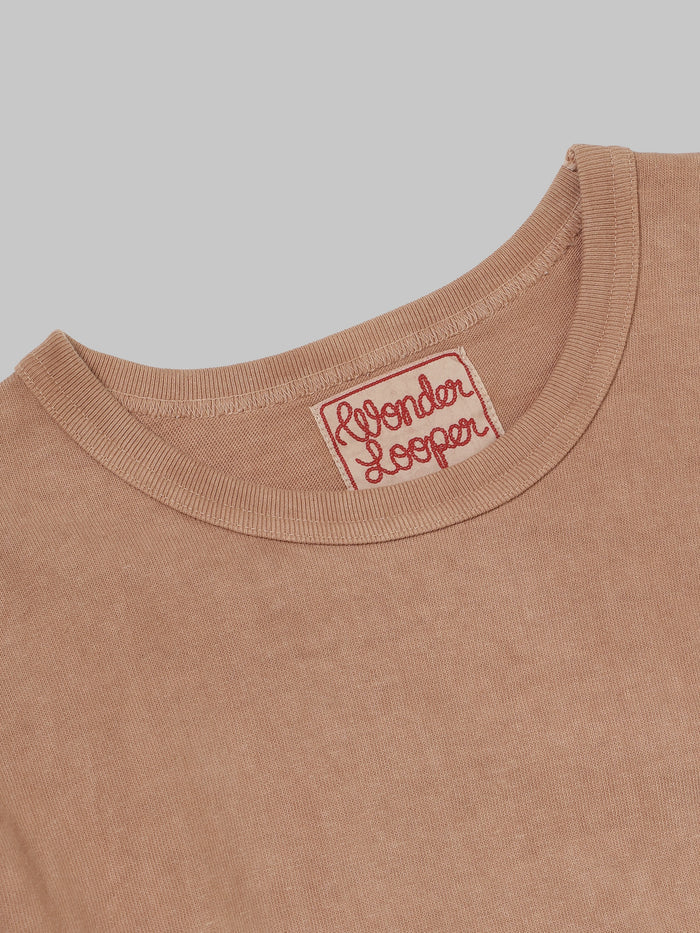 Wonder Looper Amami Hand Dyed ELS Recycled Cotton Slub T-Shirt Sharinbai