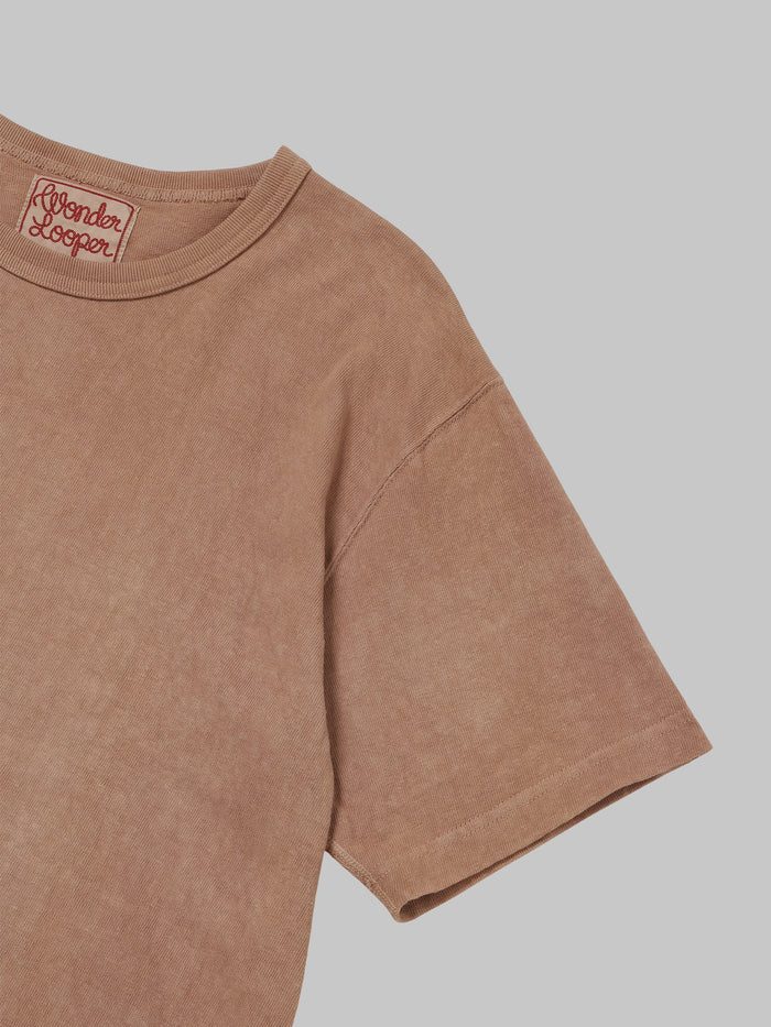 Wonder Looper Amami Hand Dyed ELS Recycled Cotton Slub T-Shirt Sharinbai