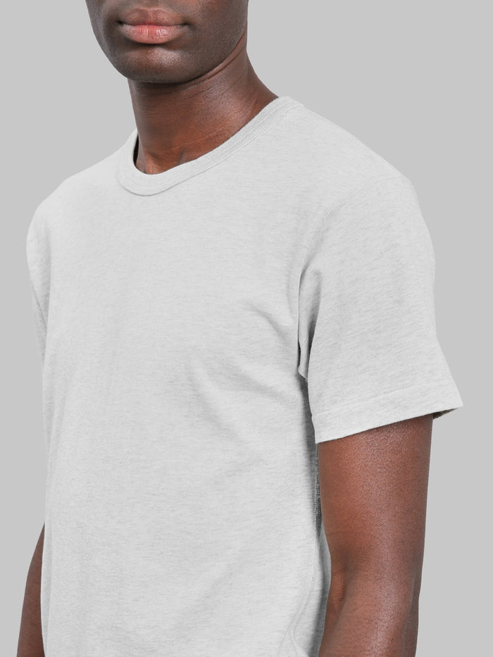 Wonder Looper Suvin Gold Tsuriami TShirt Heather Grey crewneck