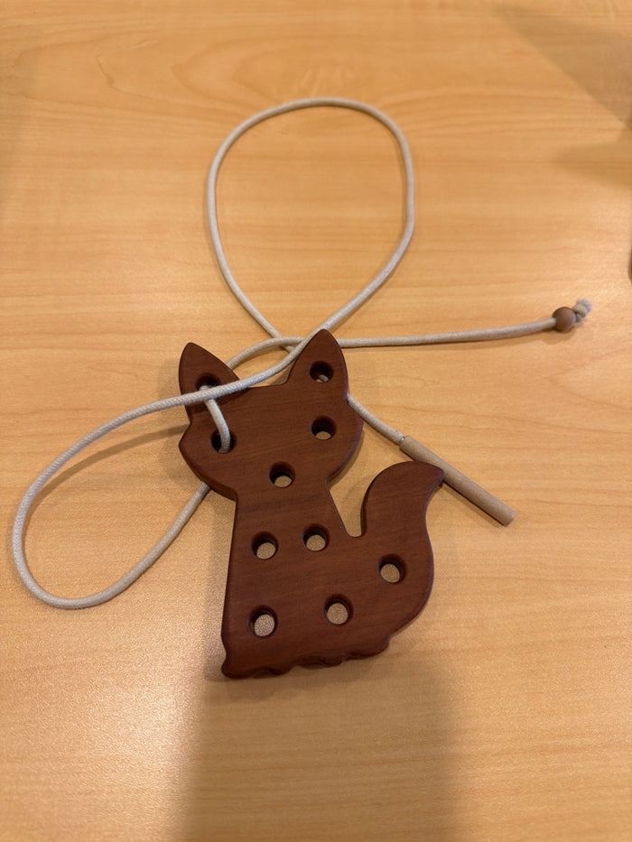 Wooden Lacing Toy