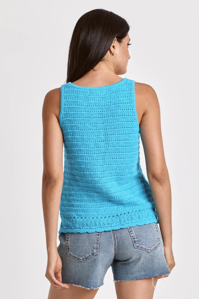YALINDA SCOOP NECK TANK