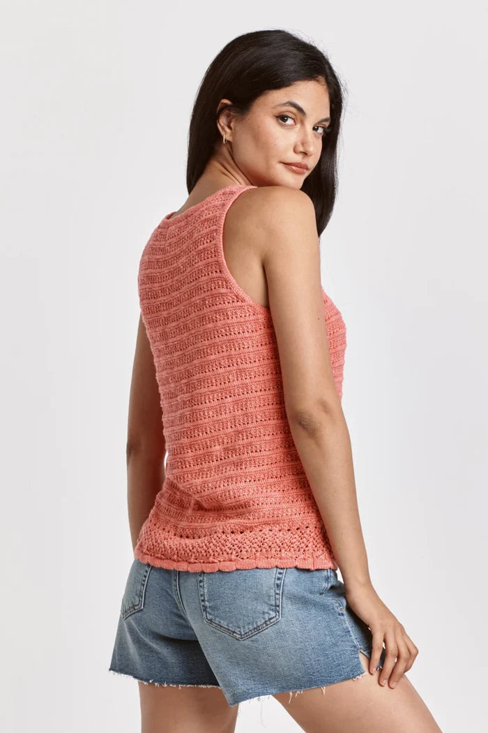 YALINDA SCOOP NECK TANK