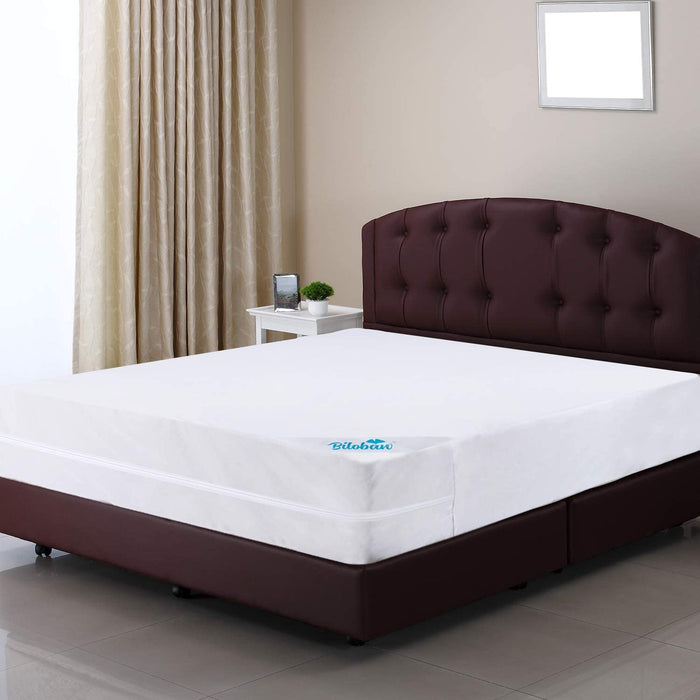 Zippered Mattress Encasement, Waterproof Mattress Protector, Premium Hypoallergenic 6-Sided Bed Cover, Breathable and Absorbent - Biloban Online Store